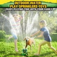 thumbnail image 6 of LYINGF Dinosaur Water Sprinkler Toy - Adjustable Nozzle Outdoor Splash Play for Kids 3-8 Years, Durable Summer Backyard Activity with Non-Slip Base, 6 of 8