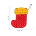 thumbnail image 4 of Navidad Push Bubble Sensory Toy Finger Toys Autismo Necesidades Especiales Stress Reliever Silicona Descompresión Juguete Para Niños Eigraketly HA046969-01, 4 of 6