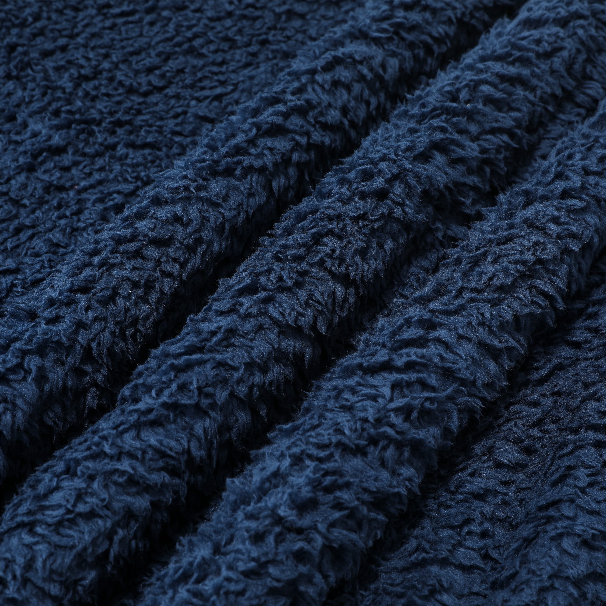 Mainstays Sherpa Blanket, King, Blue