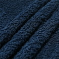 thumbnail image 3 of Mainstays Sherpa Blanket, King, Blue, 3 of 5