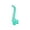 Cyan, variant on Moonsky Latex Elephant Shape Squeaky Dog Toy with Long Nose Design for Teething Relief and Interactive Fetch