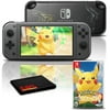 Nintendo Switch Lite Dialga and Palkia Edition with Pokemon: Let's Go, Pikachu
