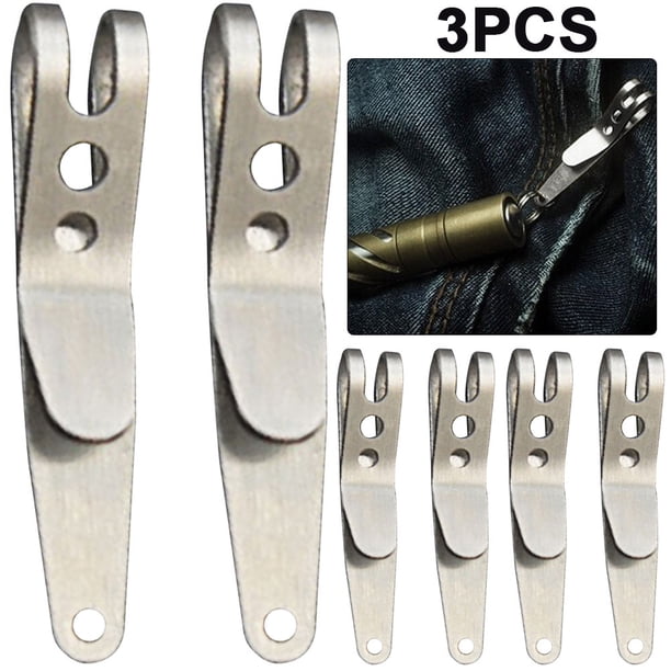 Mini Clip Suspensión Kuymtek para Bolsillo 6 Uds Con Mosquetón Llavero Quicklink