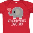 thumbnail image 4 of Inktastic My Grandparents Love Me Baby Clothes Boys or Girls Baby Bodysuit, 4 of 5