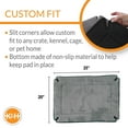 thumbnail image 3 of K&H Pet Products Memory Foam Crate Pad, Grey, 20" x 25", 3 of 9