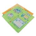 thumbnail image 4 of 2 piezas pañuelos para de dibujos animados pañuelos cuadrados Hankie, 4 of 9