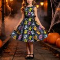 thumbnail image 2 of ATOGUTA Halloween Dress For Girls Sleeveless A Line Dress Flowy Tween Girl Party Dresses, Size 4T-14, 2 of 6