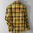 thumbnail image 4 of Lmnyox Men's Fashion Plaid Print Shirts Long Sleeve Button Down Collared Shirts Soft Casual Cotton Shirt, 4 of 6