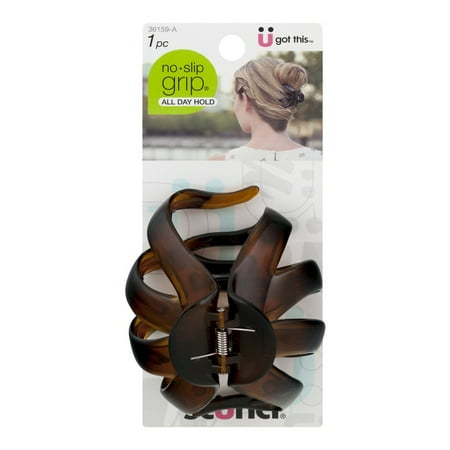 Scunci No Slip Grip Hair Claw Clip 1 Pc