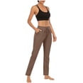 thumbnail image 4 of Mens Tear Away Basketball Pants High Split Snap Botton Joggers Pants Casual Post-Surgery Sweatpants with Pockets, 4 of 9