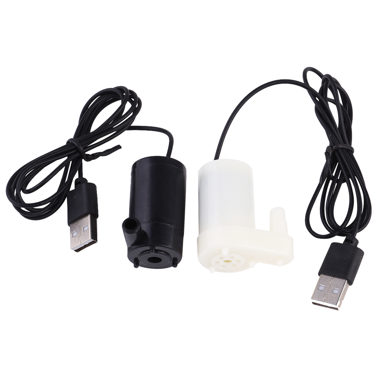 2pcs USB 5V Plunger Pump Miniature Submersible Pump with 1M Power Cord