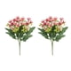 thumbnail image 1 of 2pcs Flores de cerezo artificiales decoración del hogar, decoraciones de atmósfera de boda, flores falsas, rosa, 1 of 5