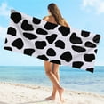 thumbnail image 3 of Suncoda Beach Towel Microfiber Beach Towel Super Lightweight Colorful Bath Towel Sandproof Beach Blanket Multi-Purpose Towel For Travel Swimming Pool 27x59 Inch Bath Towel On Clearance, 3 of 9