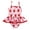 0-Pink831, variant on Hienoo Girls Strawberry Print Ruffle One-Piece Swimsuit Bathing Suit with UPF50