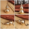 thumbnail image 7 of WHAMVOX  Brass Small Ornaments Antique Gourd Figurine Vintage Miniature Golden, 7 of 7