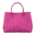 thumbnail image 1 of Pre-Owned Hermes HERMES Handbag Garden PM 36 Negonda Rose Purple Women's h30856a, 1 of 5