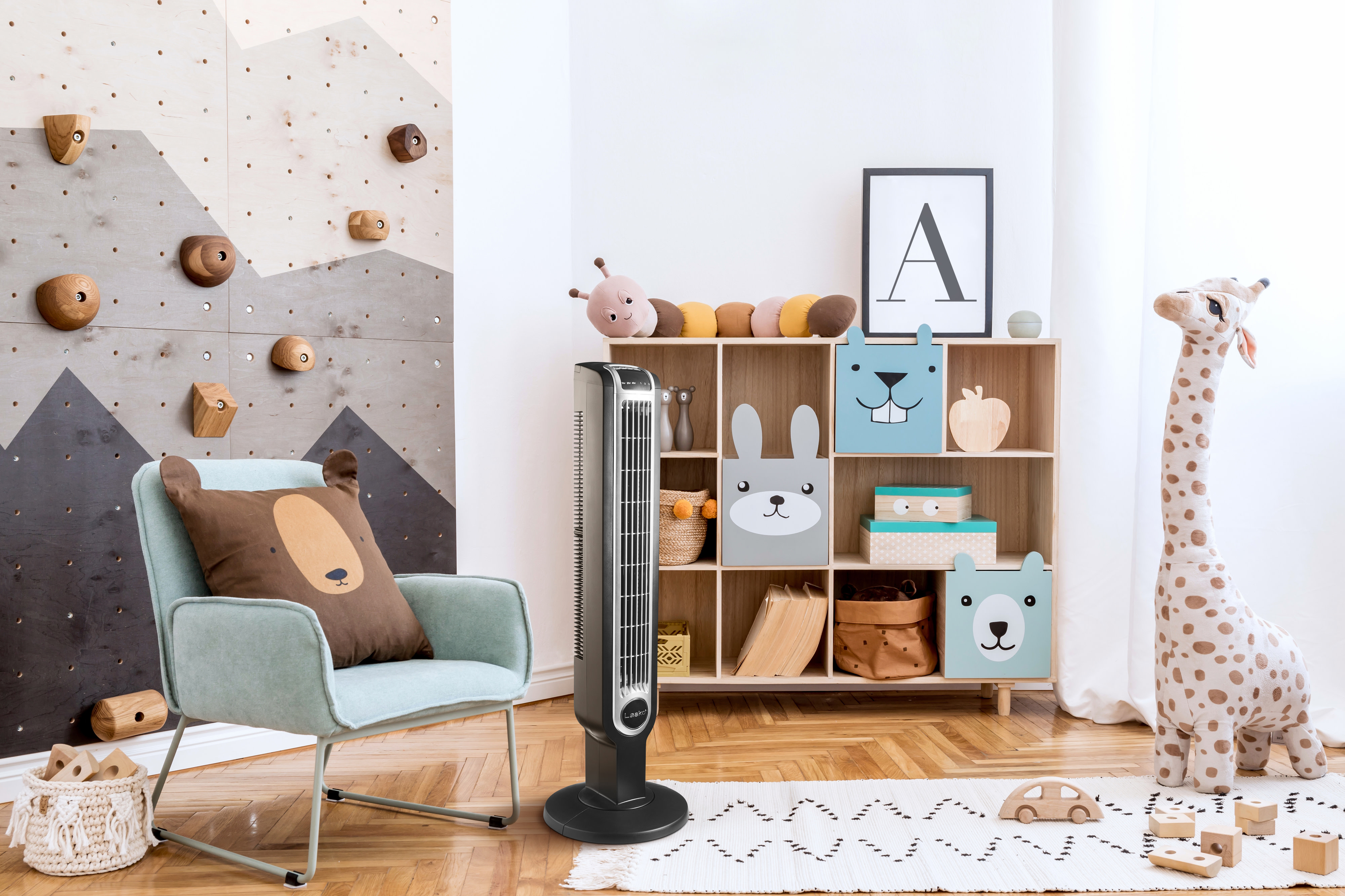 Lasko 36 3-Speed Oscillating Tower Fan with Remote Control and Timer,  2511, Black - Walmart.com