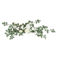 thumbnail image 1 of 2 piezas de decoraciones florales para respaldo de silla de pasillo, accesorios para fotos, arreglo floral para banco de pasillo Estilo D, 1 of 9