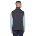 thumbnail image 3 of J America Adult Cosmic Fleece Vest - JA8631, 3 of 4