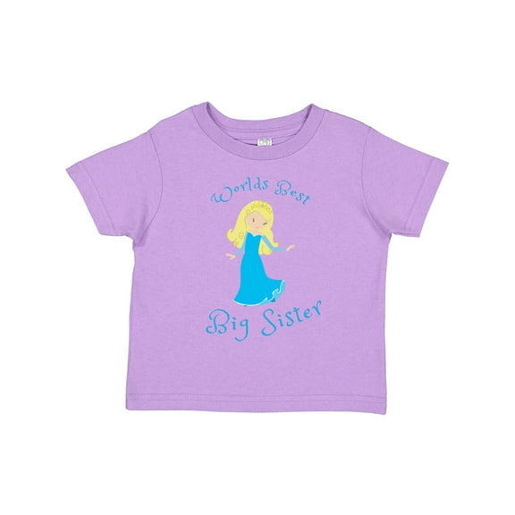Inktastic World's Best Big Sister Girls Toddler T-Shirt