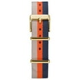 thumbnail image 3 of Timex Women's TW2P91600 Fairfield 37 Beige/Orange/Blue Stripe Nylon Slip-Thru Strap Watch, 3 of 3
