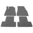 thumbnail image 3 of Ikon Motorsports Floor Mat Compatible With 2005-2009 Ford Mustang, Factory Fitment Grey Nylon Front & Rear Car Floor Mats Liner Carpets Replacement 4PC, 3 of 9