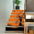 thumbnail image 6 of Halloween horror pumpkin tree pattern wall sticker PVC step decoration stair sticker, Peel and Stick Vinyl Stair Riser Decals Staircase Tile Stickers Decor Modern Marble Decoration Self-Adhesive, 6 of 9