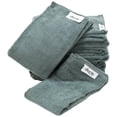 thumbnail image 2 of Softees 16" x 29" 10 Pack Duraguard Stain Resistant Microfiber Salon Towels, GRAY, 45015, 2 of 2