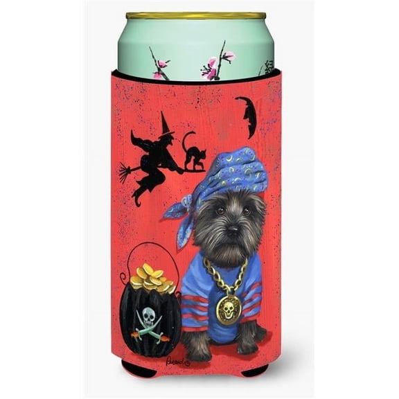 Carolines Treasures Cairn Terrier Black Pirate Halloween Tall Boy Hugger Tall Boy multicolor