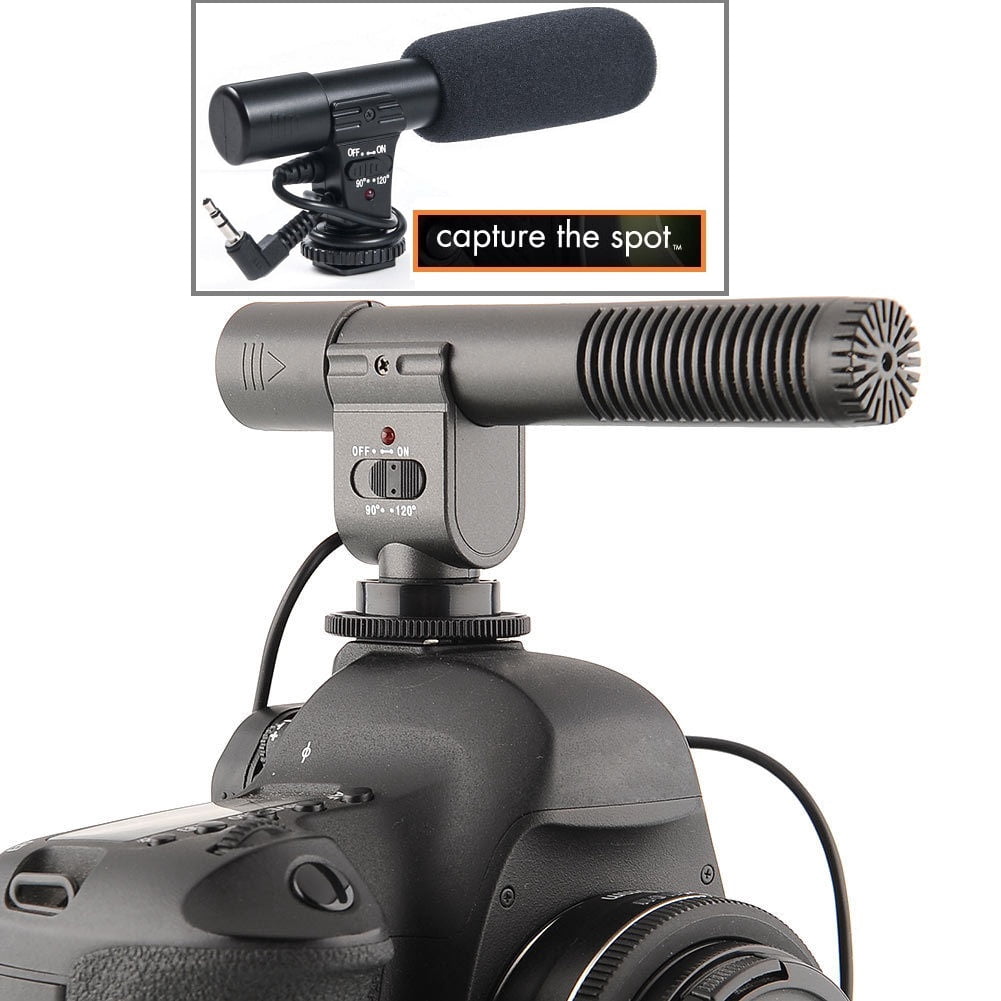 Mini Condenser Professional Microphone For Panasonic Lumix DMC-FZ1000 DMCFZ1000K