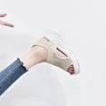 thumbnail image 5 of VerPetridure Women's Sandals Summer Casual Breathable Sandals Casual Sponge Cake Bottom Fish Mouth Sandals, 5 of 6