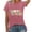 Pink, variant on Trendfront Womens Choose Kindness T Shirts Crewneck Graphic Casual Short Sleeve Loose Fit Tops Trendy Fashion Tee Pullover Daily Outfits