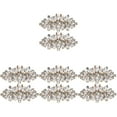 thumbnail image 3 of unbranded 8 pcs  Shoe Charms Decorative Shoe Clips Crystal Shoe Clips Shoe Jewelry Accessories, 3 of 8