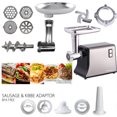 WinHolder 3200W Electric Meat Grinder Stainless Steel Powerful Sausage