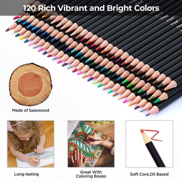 160 Professional Colored Pencils, Artist Pencils Set for Coloring Book –  Pete's Arts, Crafts and Sewing