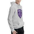 thumbnail image 3 of Louisville City Fc Men Fleece Hoodie Casual Pullover Sweatshirt With Kangaroo Pocket, 3 of 6