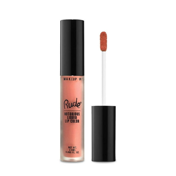 Rude Cosmetics Notorious Rich Long Liquid Lip Color - Obscene Gesture , 0.1 oz Lip Color