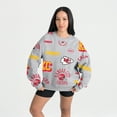 thumbnail image 3 of Women's Gameday Couture Heather Gray Kansas City Chiefs Always On Repeat Fleece Sweatshirt, 3 of 4