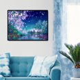 thumbnail image 2 of Wdftyju DIY diamante pintura flor de cerezo escena nocturna punto de cruz taladro cuadrado completo Wdftyju 3em9wp7vn7mw9nz5, 2 of 9