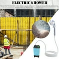 YiaNXan Outdoor Camping Shower Portable Electric Shower Pump 4800mAh