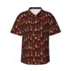 thumbnail image 1 of Fotbe Dancing African Women1 Camisa Hawaiana para Hombre Unisex – Camisa Casual de Verano con Botones de Manga Corta de Algodón y Lino,Large, 1 of 7