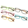 5 Pairs Womens Lightweight Extended Wear Comfort Readers Multi