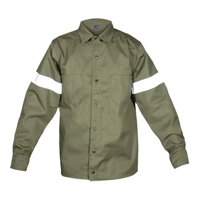 Camisa Industrial Ml, Cintas Reflejantes Uso Rudo Seguridad