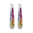 thumbnail image 3 of Brilliance Fine Jewelry Women's Sterling Silver Bali Small Beaded Endless Hoop Earrings, 3 of 4