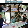 thumbnail image 6 of PartyLife 54-Inch Arcade Air Hockey Table – Fold & Store Leg Design, Smooth Playing Surface, Powerful Motor – Perfect for Kids & Adults, 6 of 6
