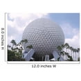 thumbnail image 2 of Wallmonkeys Spaceship Earth Peel and Stick Wall Decals Mural WM106375 (12 in W x 8 in H), 2 of 4