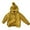 Yellow, variant on Boys Girls Hooded Cardigan Sweater Soft Knit Fall Winter Jacket Cute Design Warm Outerwear for Kids