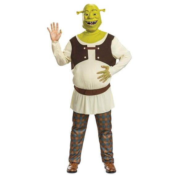 Disguise Men's Shrek Costume Medium Green