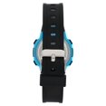 thumbnail image 2 of Armitron Unisex Black PU Strap Digital Sport Wristwatch, Black & Neon Blue, 2 of 2