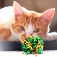 thumbnail image 3 of 2PCS Christmas Cat Toy Creative Crinkle Ball Cat Interactive Toy Cat Play Toy, 3 of 10